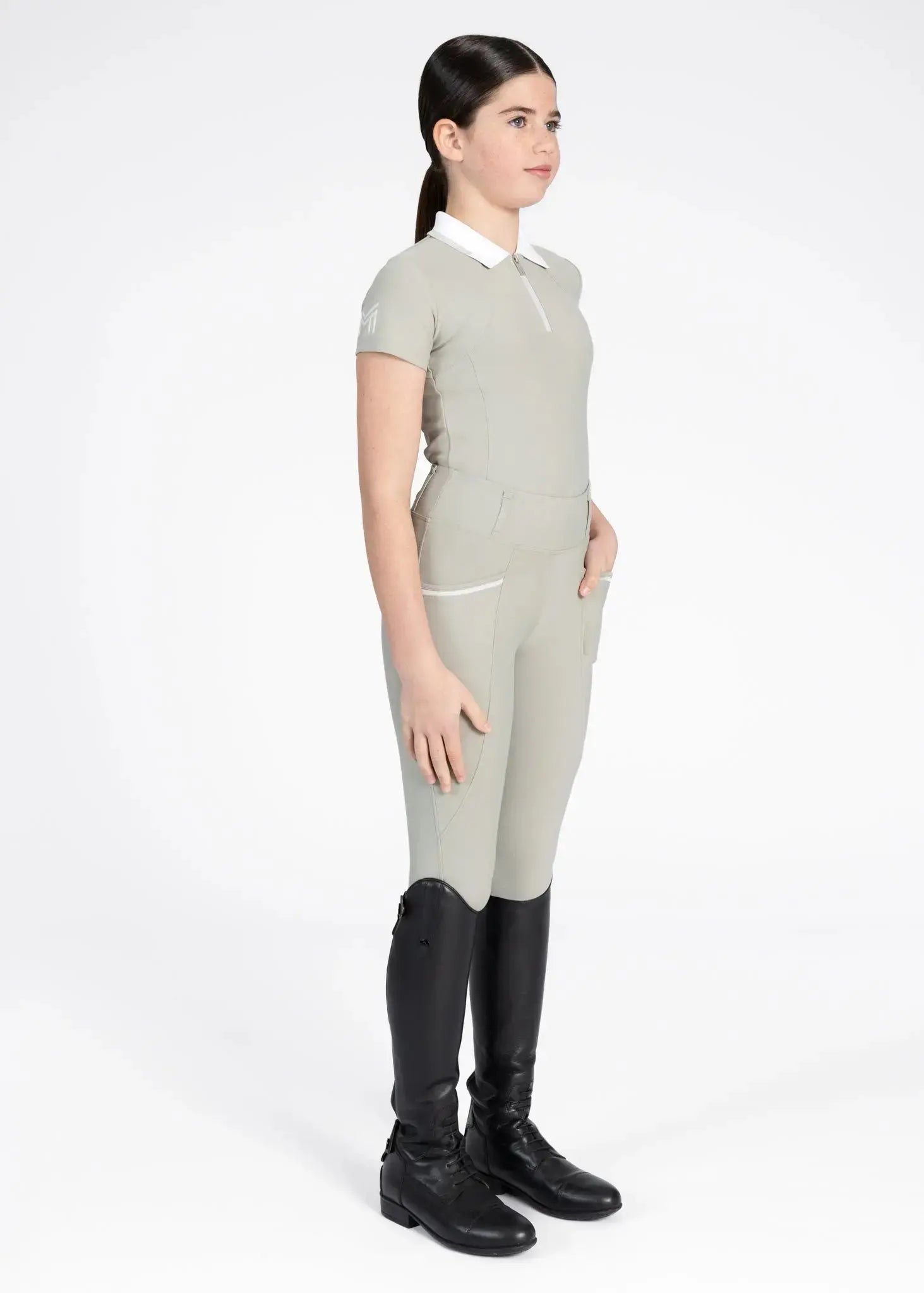 Maximilian Equestrian YR Concept Short Sleeve Polo Shirt by Maximilian Equestrian at  Try A Bit