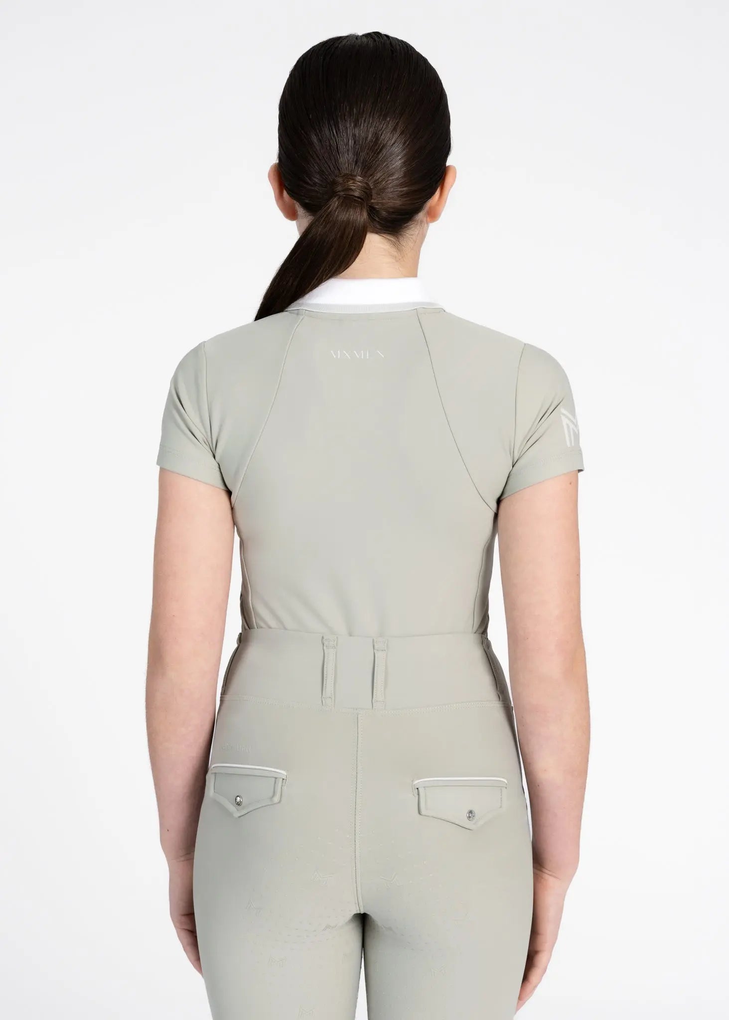 YR Concept Short Sleeve Polo Shirt (Laurel) by Maximilian Equestrian at  Try A Bit
