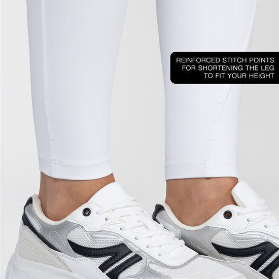 Femme Riding Jumpsuit (White) by Maximilian Equestrian at  Try A Bit