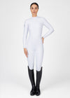 Femme Riding Jumpsuit (White) by Maximilian Equestrian at  Try A Bit