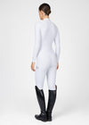 Femme Riding Jumpsuit (White) by Maximilian Equestrian at  Try A Bit