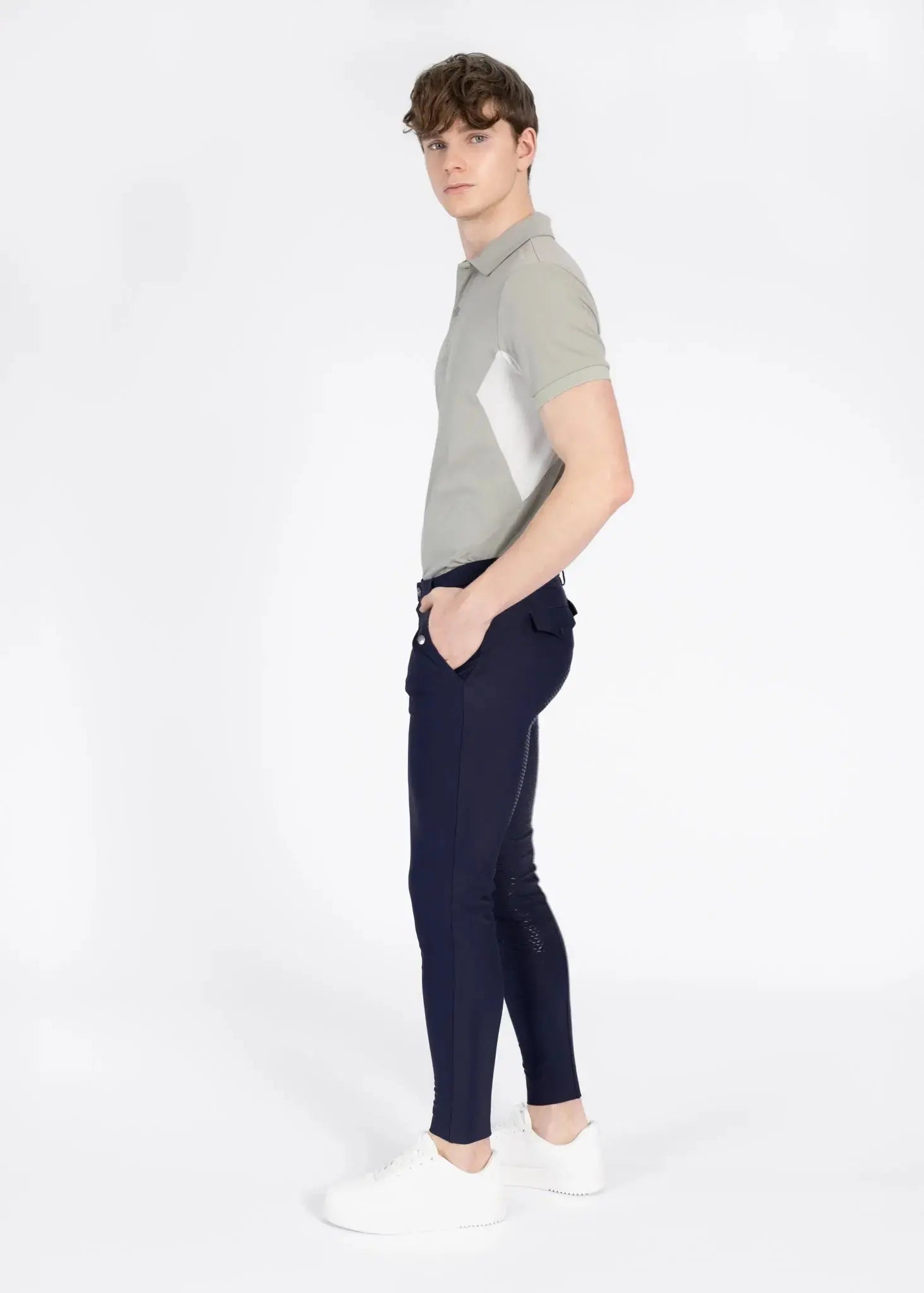 Maximilian Equestrian Cross Polo Shirt by Maximilian Equestrian at  Try A Bit