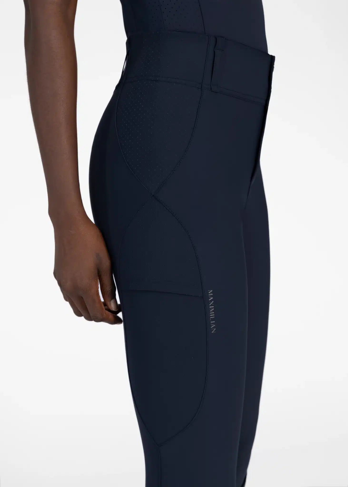 Maximilian Equestrian Aero Breeches Atlantic by Maximilian Equestrian at  Try a Bit