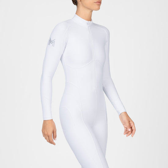 Femme Riding Jumpsuit (White) by Maximilian Equestrian at  Try A Bit