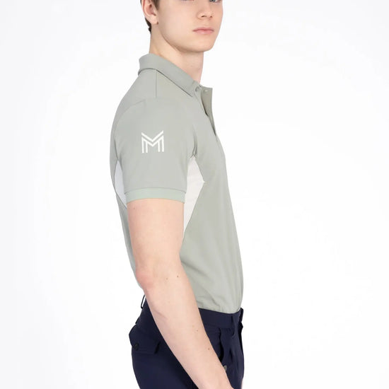 Cross Polo Shirt (Laurel) by Maximilian Equestrian at  Try A Bit