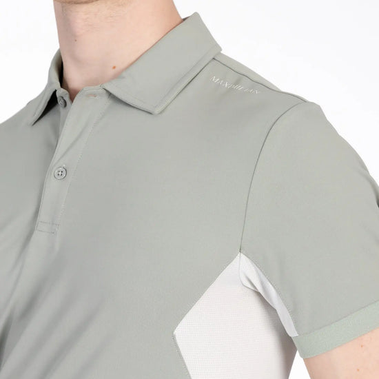 Cross Polo Shirt (Laurel) by Maximilian Equestrian at  Try A Bit