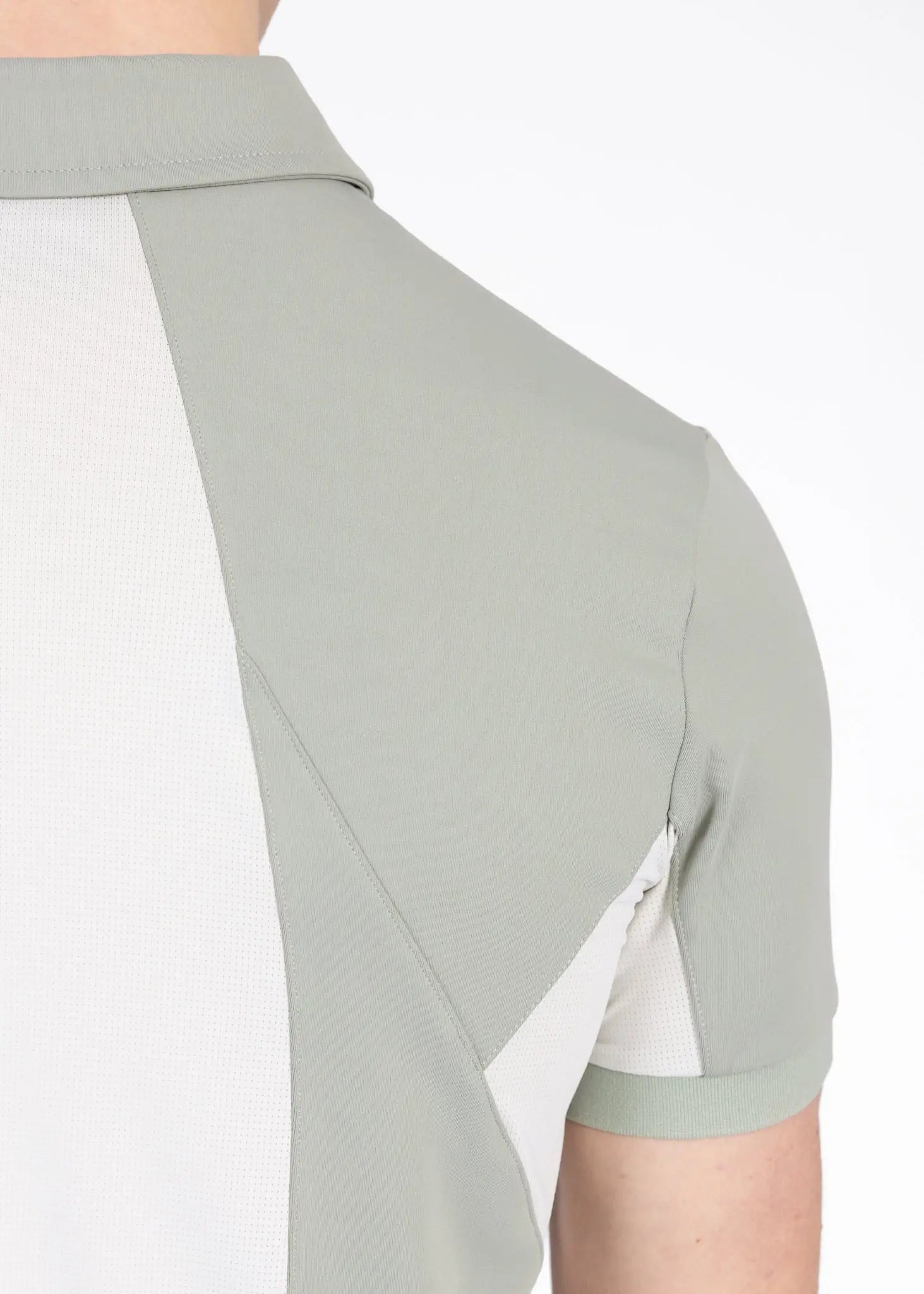 Cross Polo Shirt (Laurel) by Maximilian Equestrian at  Try A Bit