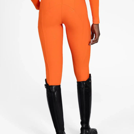 Maximilian Equestrian Outline Riding Leggings Tangerine by Maximilian Equestrian at  Try a Bit