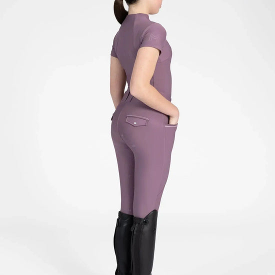 YR Short Sleeve Base Layer (White) by Maximilian Equestrian at  Try A Bit