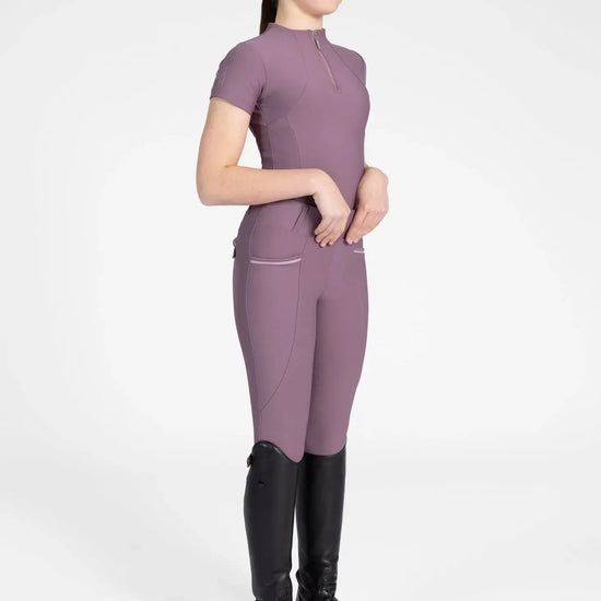 YR Short Sleeve Base Layer (White) by Maximilian Equestrian at  Try A Bit