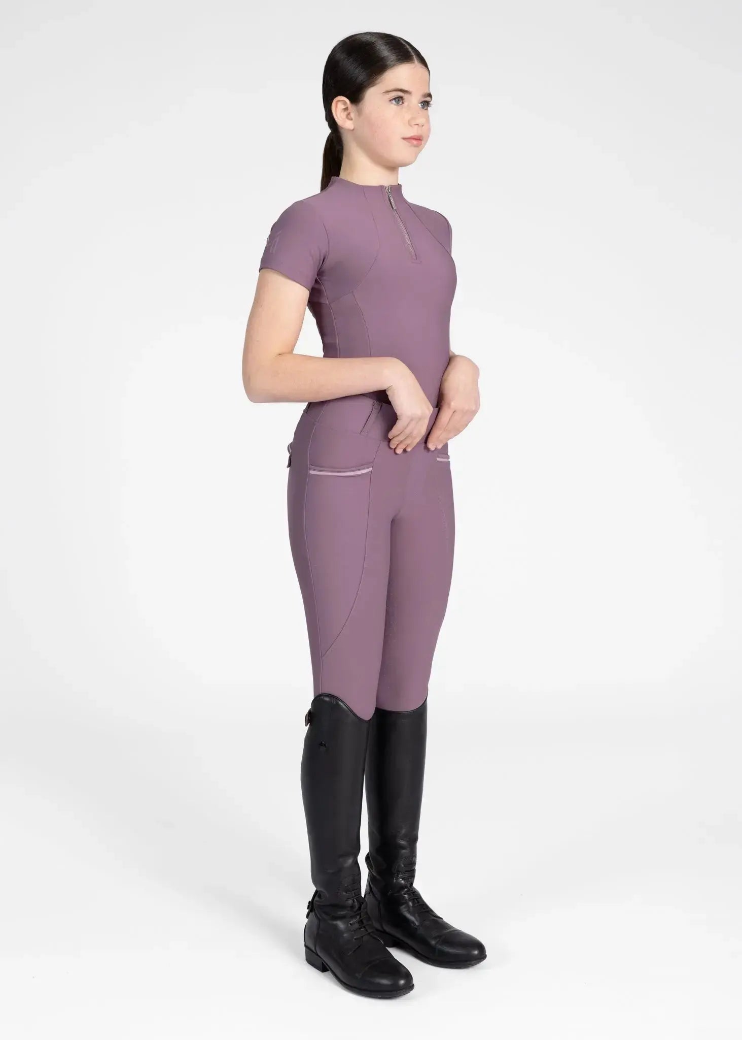 YR Short Sleeve Base Layer (White) by Maximilian Equestrian at  Try A Bit