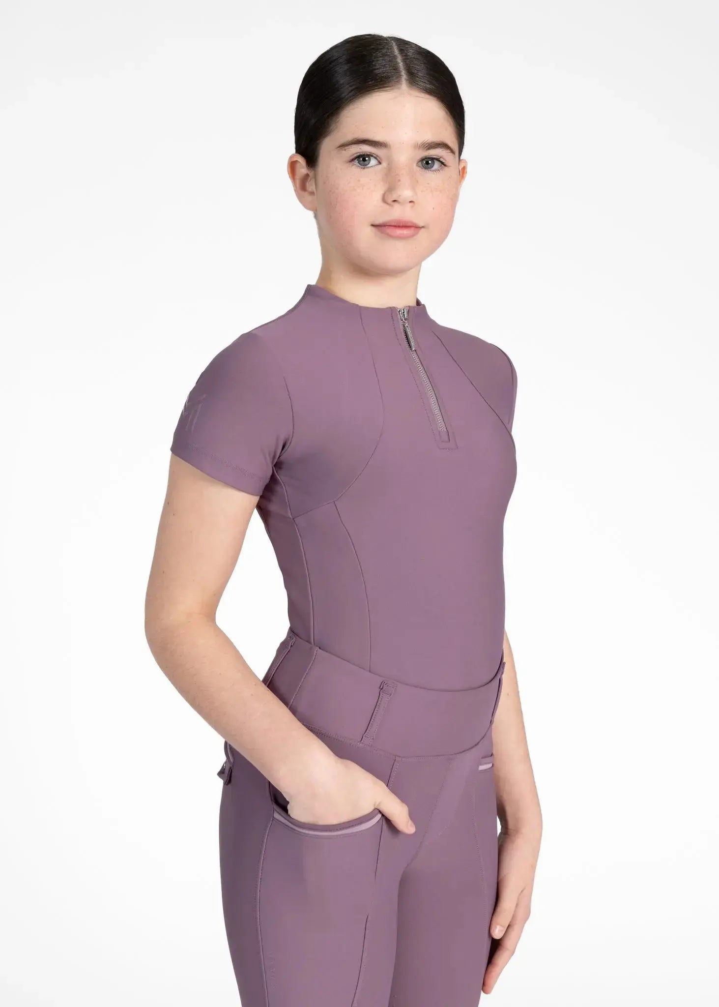 YR Short Sleeve Base Layer (White) by Maximilian Equestrian at  Try A Bit