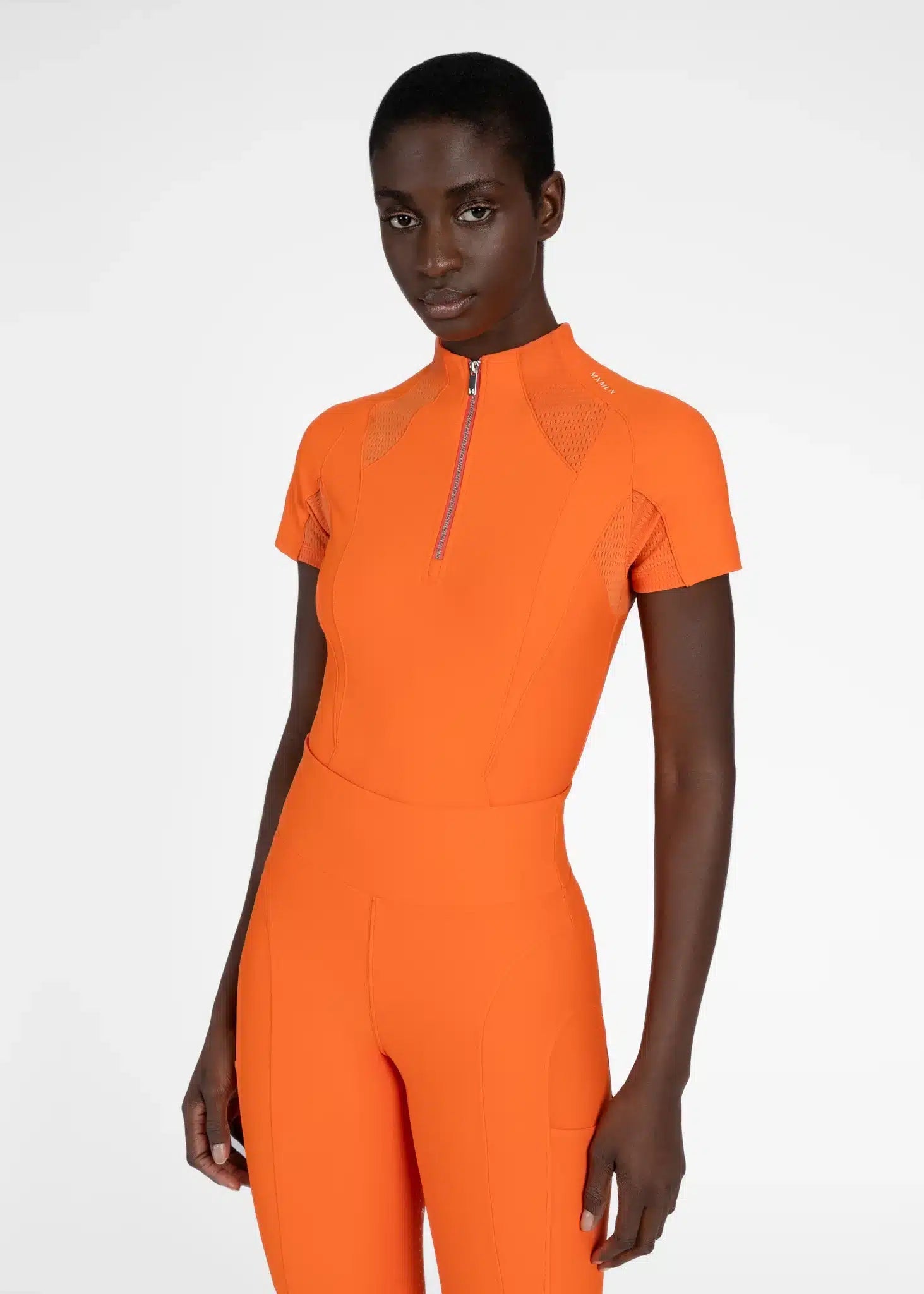 Maximilian Equestrian Frame Short Sleeve Base Layer - Performance Riding Top by Maximilian Equestrian at  Try a Bit