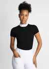 Maximilian Equestrian Air Short Sleeve Show Shirt Black by Maximilian Equestrian at  Try a Bit