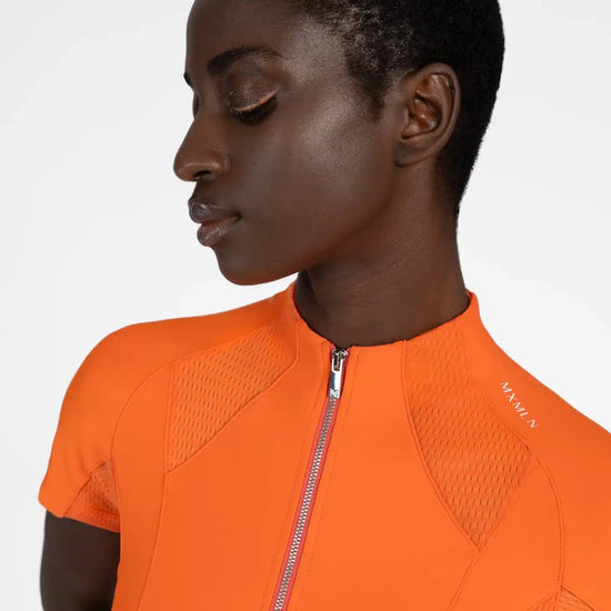 Maximilian Equestrian Frame Short Sleeve Base Layer - Performance Riding Top by Maximilian Equestrian at  Try a Bit