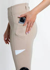 Maximilian Equestrian Tech Riding Leggings Beige by Maximilian Equestrian at  Try a Bit