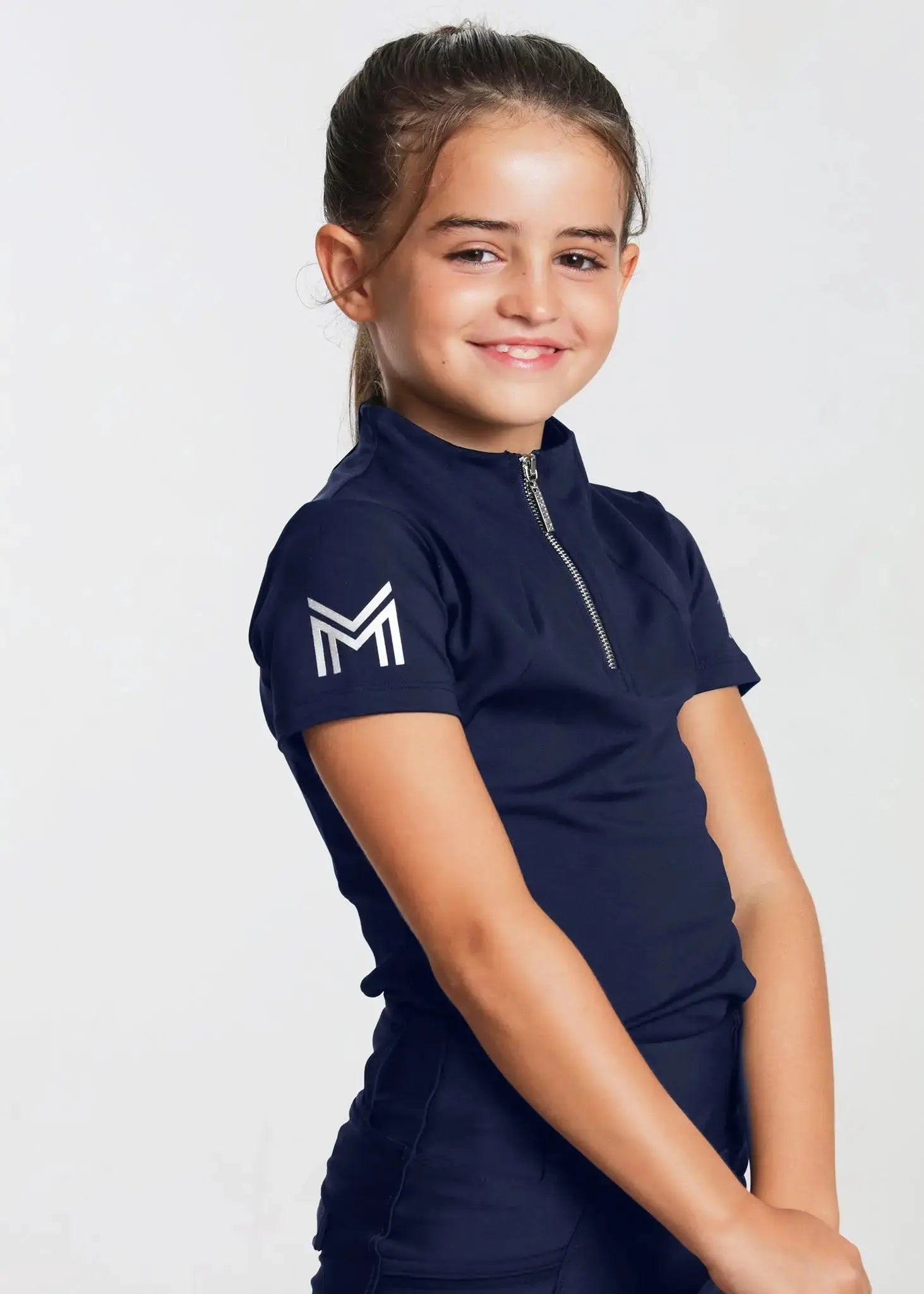 YR Short Sleeve Base Layer (White) by Maximilian Equestrian at  Try A Bit