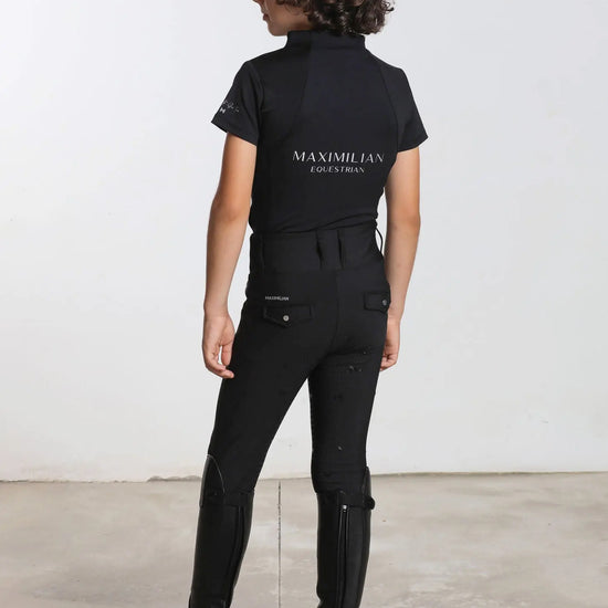 YR Pro Riding Leggings (Black) by Maximilian Equestrian at  Try A Bit