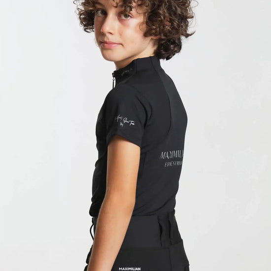 Maximilian Equestrian YR Short Sleeve Base Layer by Maximilian Equestrian at  Try a Bit