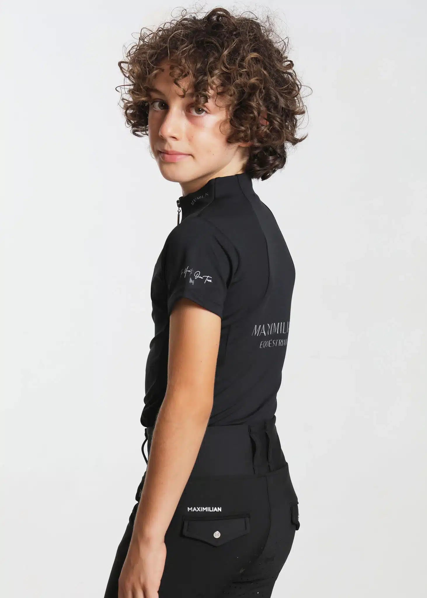 Maximilian Equestrian YR Short Sleeve Base Layer by Maximilian Equestrian at  Try a Bit
