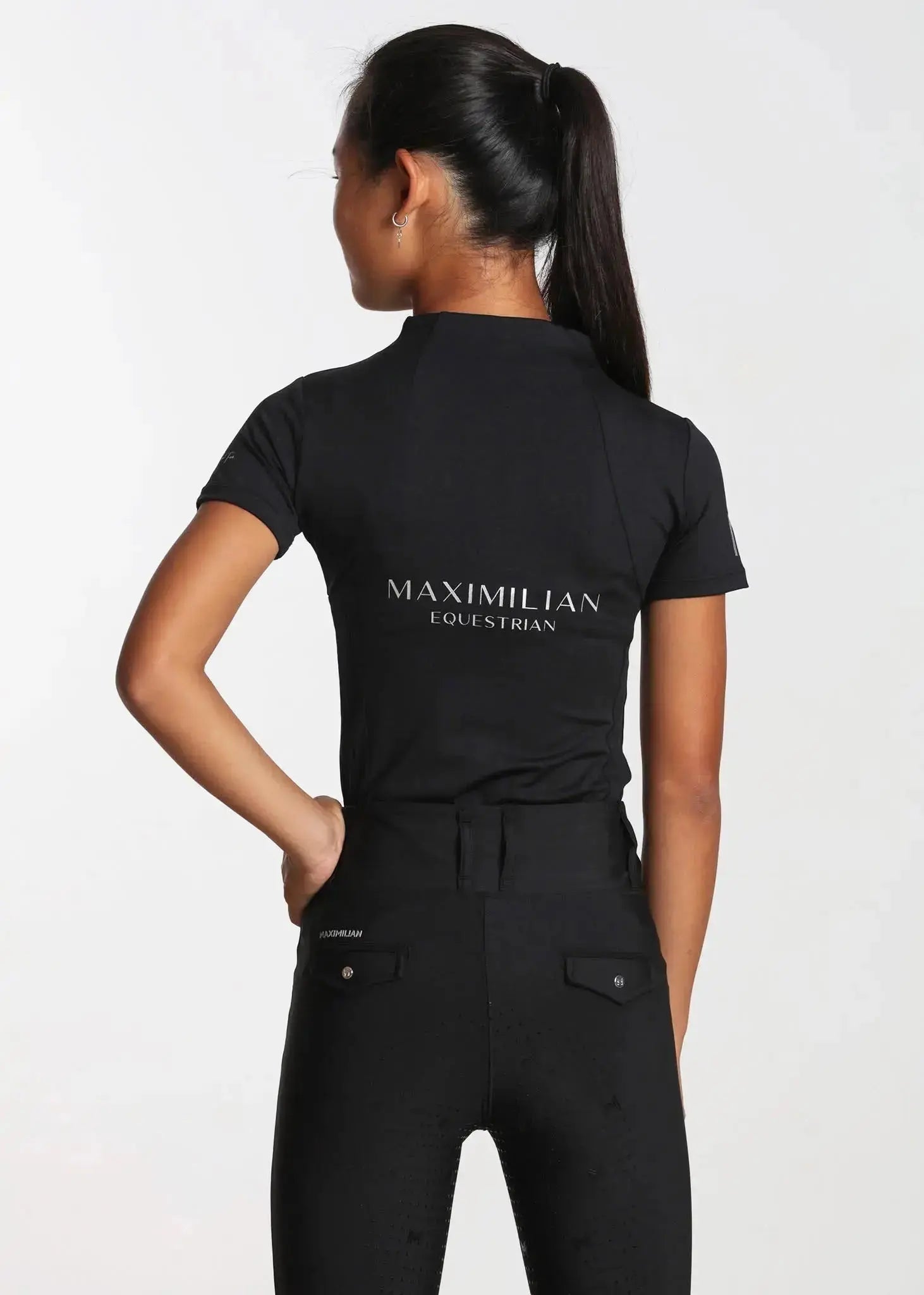 Maximilian Equestrian YR Short Sleeve Base Layer by Maximilian Equestrian at  Try A Bit