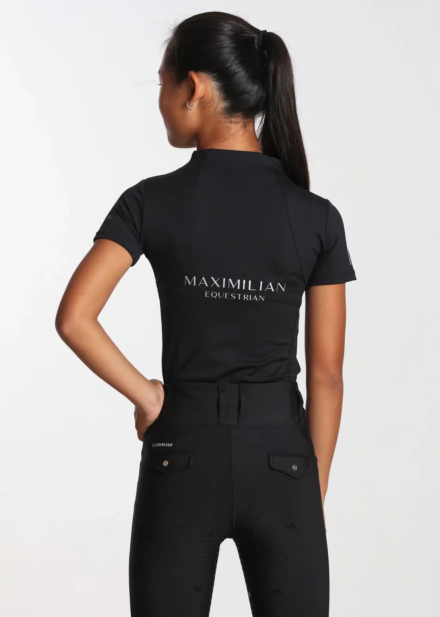 Maximilian Equestrian YR Short Sleeve Base Layer by Maximilian Equestrian at  Try a Bit
