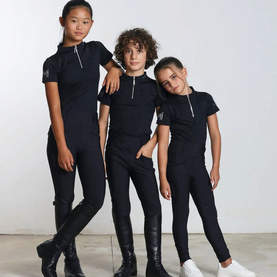 YR Pro Riding Leggings (Black) by Maximilian Equestrian at  Try A Bit