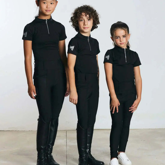YR Short Sleeve Base Layer (White) by Maximilian Equestrian at  Try A Bit