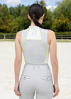 Maximilian Equestrian Sleeveless Base Layer (Glacier/Lime) by Maximilian Equestrian at  Try a Bit