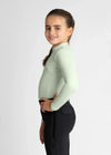 Maximilian Equestrian YR Long Sleeve Base Layer (Sage Green) by Maximilian Equestrian at  Try a Bit