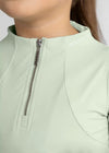Maximilian Equestrian YR Long Sleeve Base Layer (Sage Green) by Maximilian Equestrian at  Try a Bit