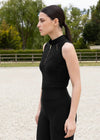 Maximilian Equestrian Miral Sleeveless Base Layer (Black) by Maximilian Equestrian at  Try a Bit