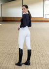 Maximilian Equestrian Outline Riding Leggings White by Maximilian Equestrian at  Try a Bit