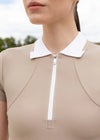 Maximilian Equestrian Concept Short Sleeve Polo Shirt — Performance Riding Tee by Maximilian Equestrian at  Try a Bit