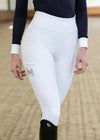 Maximilian Equestrian Outline Riding Leggings White by Maximilian Equestrian at  Try a Bit