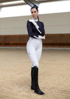 Maximilian Equestrian Outline Riding Leggings White by Maximilian Equestrian at  Try a Bit