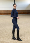 Maximilian Equestrian Frame Long Sleeve Base Layer Performance Riding Top by Maximilian Equestrian at  Try a Bit
