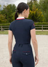 Maximilian Equestrian Concept Short Sleeve Polo Shirt — Performance Riding Tee by Maximilian Equestrian at  Try a Bit