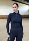 Maximilian Equestrian Frame Long Sleeve Base Layer Performance Riding Top by Maximilian Equestrian at  Try a Bit