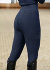 Maximilian Equestrian Outline Riding Leggings Navy by Maximilian Equestrian at  Try a Bit
