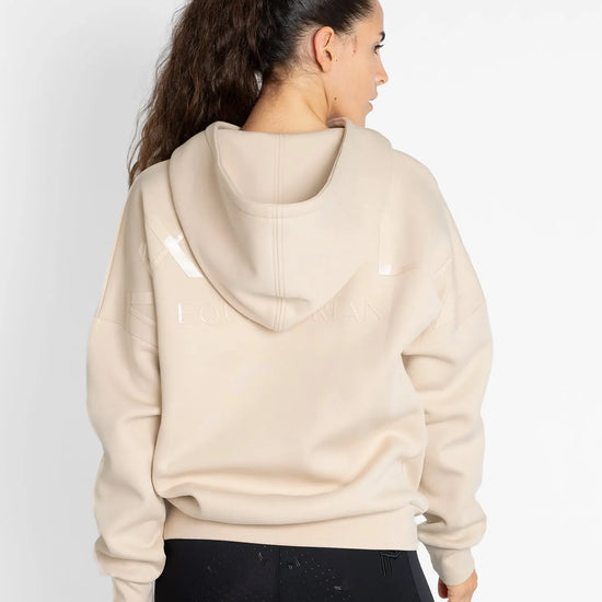 Icon Oversized Hoodie (Beige)