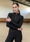 Maximilian Equestrian Frame Long Sleeve Base Layer Performance Riding Top by Maximilian Equestrian at  Try a Bit