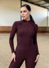 Maximilian Equestrian Frame Long Sleeve Base Layer Performance Riding Top by Maximilian Equestrian at  Try a Bit