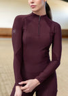 Maximilian Equestrian Frame Long Sleeve Base Layer Performance Riding Top by Maximilian Equestrian at  Try a Bit