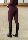 Maximilian Equestrian Outline Riding Leggings Burgundy by Maximilian Equestrian at  Try a Bit