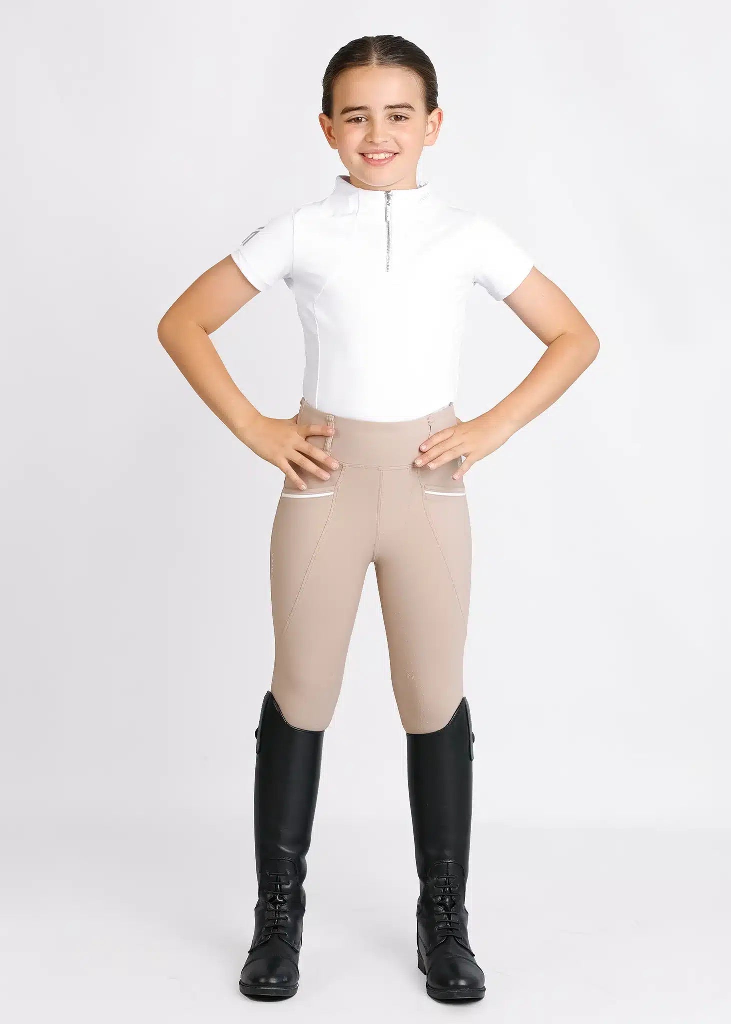 Maximilian Equestrian YR Short Sleeve Base Layer by Maximilian Equestrian at  Try a Bit