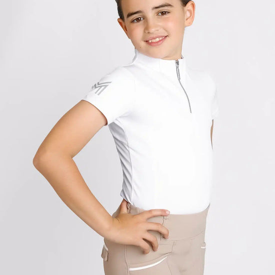 Maximilian Equestrian YR Short Sleeve Base Layer by Maximilian Equestrian at  Try a Bit