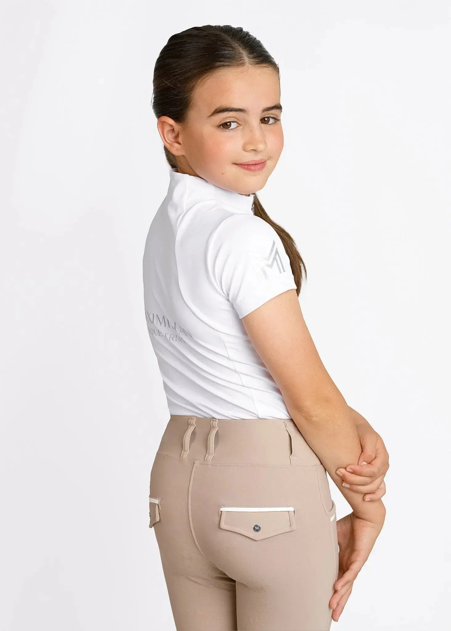 Maximilian Equestrian YR Short Sleeve Base Layer by Maximilian Equestrian at  Try A Bit