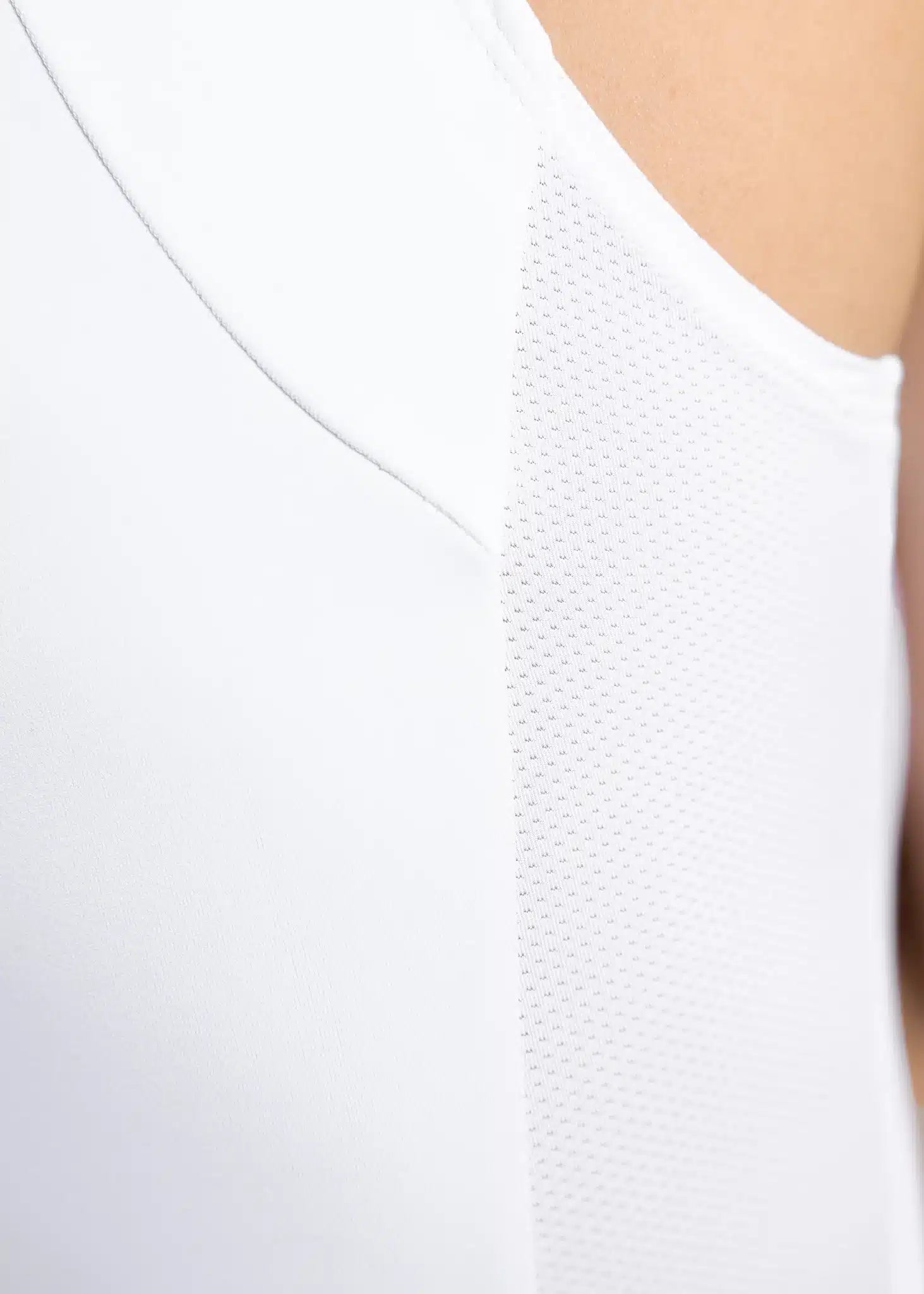 Maximilian Equestrian Sleeveless Base Layer (White) by Maximilian Equestrian at  Try a Bit