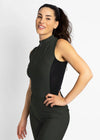 Maximilian Equestrian Sleeveless Base Layer (Hunter Green) by Maximilian Equestrian at  Try a Bit